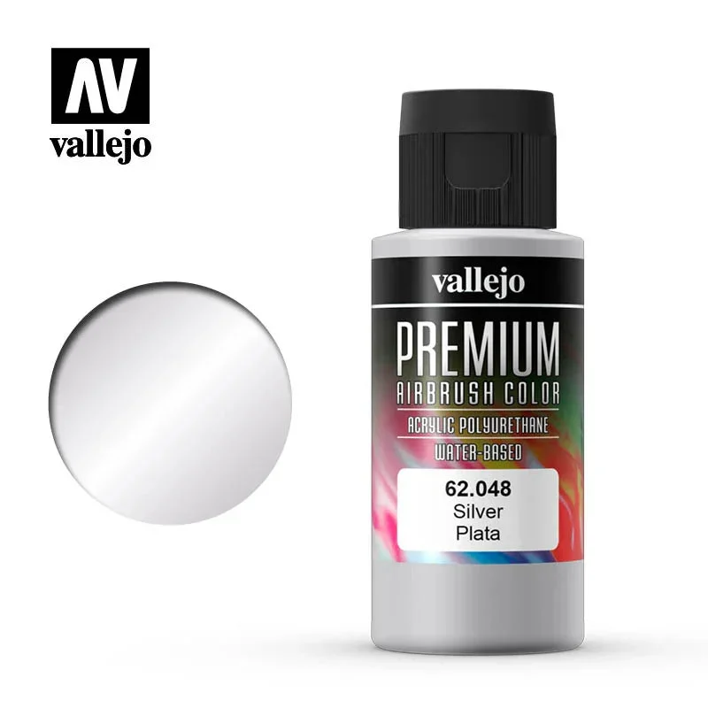 Vallejo 60ml Silver - 62048