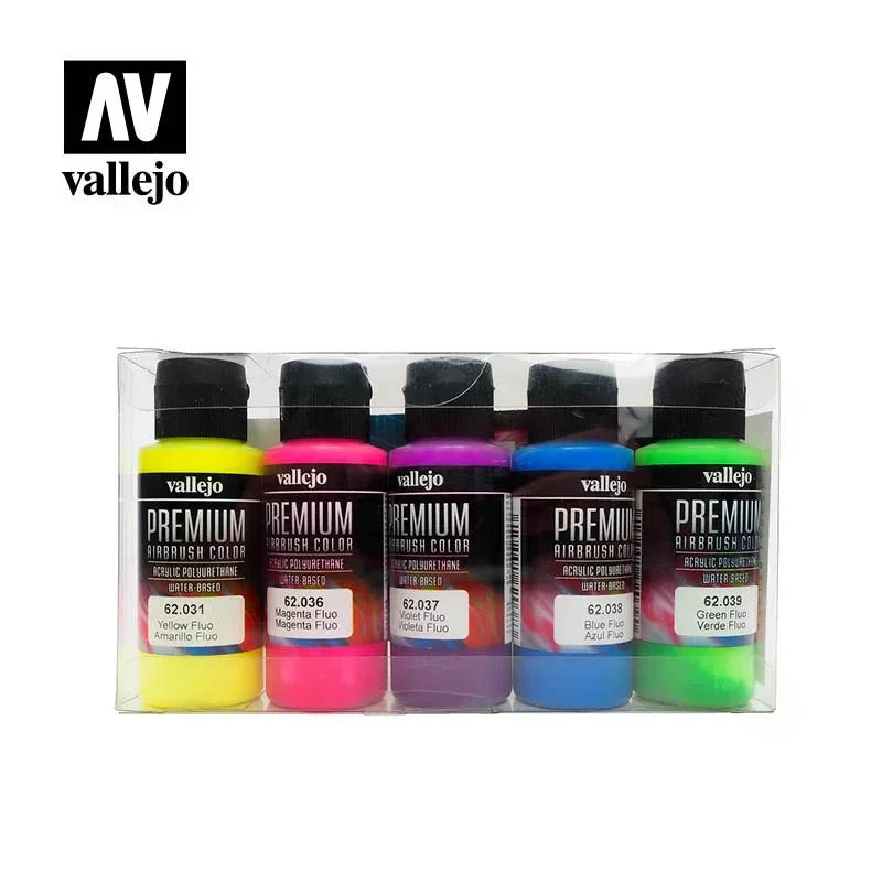 Vallejo 60ml Fluorescent Colors - 62102