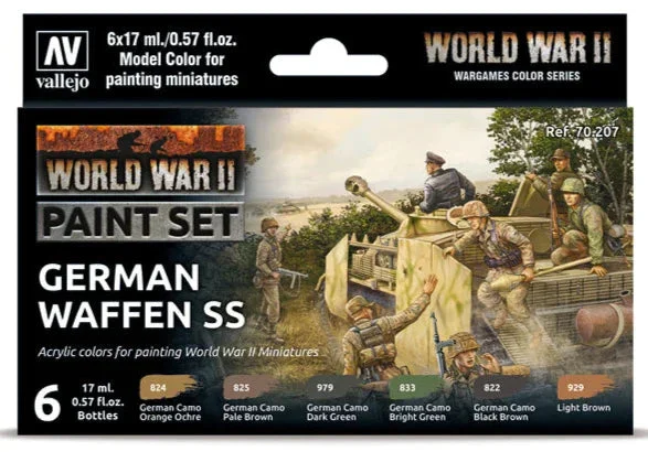 Vallejo WWII German Waffen SS 70.207