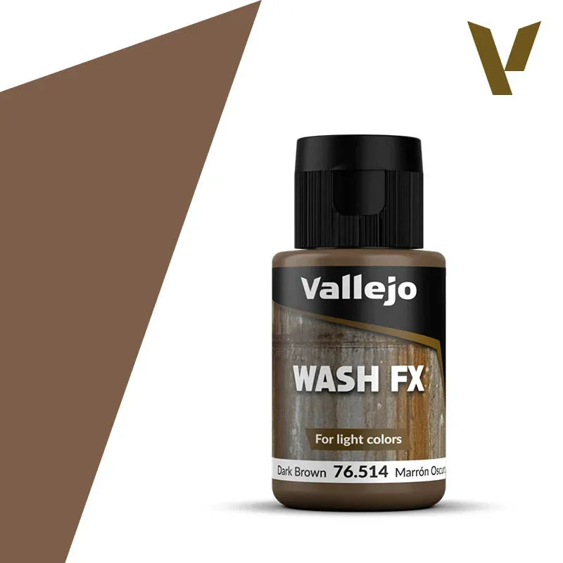 Vallejo 35ml Dark Brown - 76514