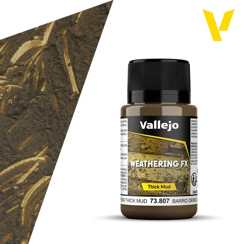 Vallejo 40ml European Thick Mud - 73807