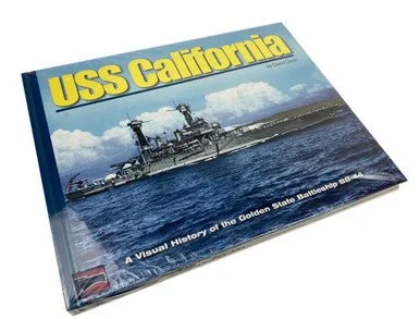 Visual History USS California BB-44 Hardback Book