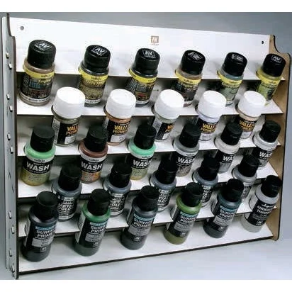 Wall Mounted Module Paint Display for 35ml/60ml (Holds 28 bottles) - Vallejo