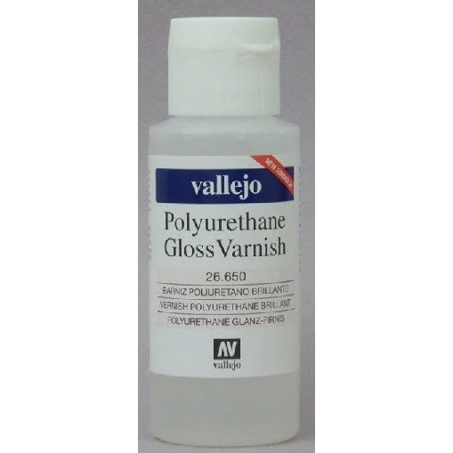 60ml Bottle Polyurethane Gloss Varnish - Vallejo