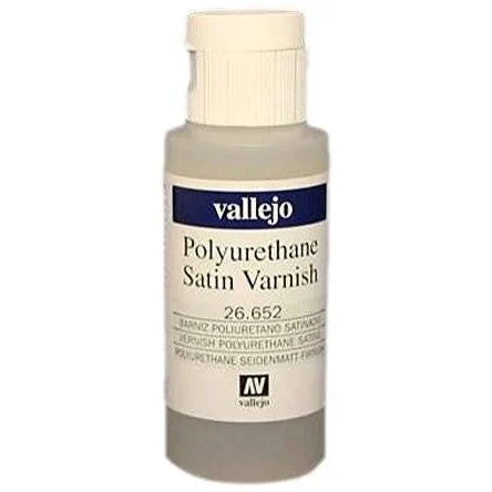 60ml Bottle Polyurethane Satin Varnish - Vallejo