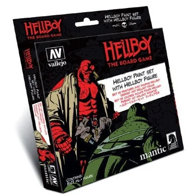 17ml Bottle Hellboy Board Game Figures Model Color Paint Set (8 Colors) - Vallejo