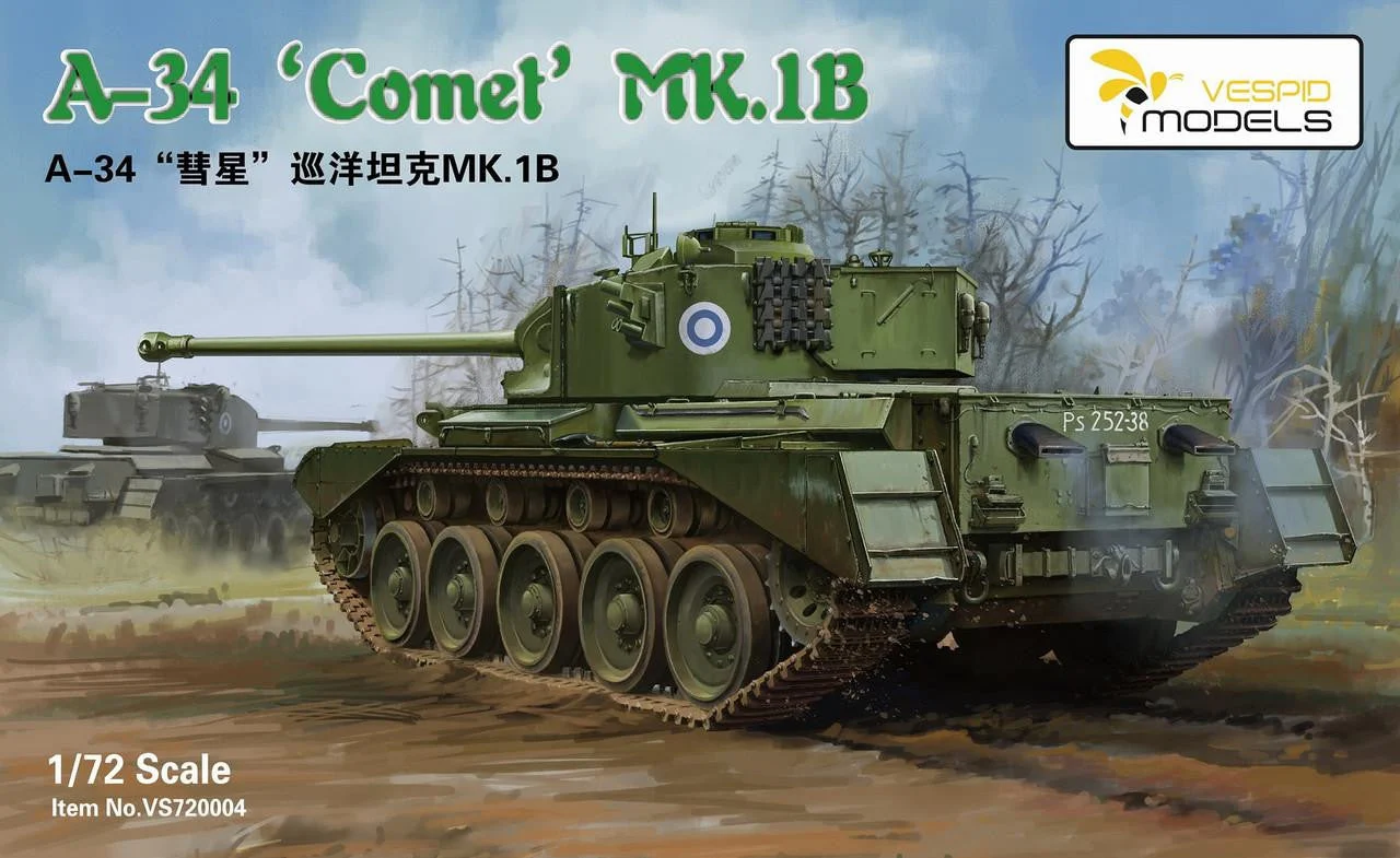 Vespid 1/72 A34 COMET Mk.IB