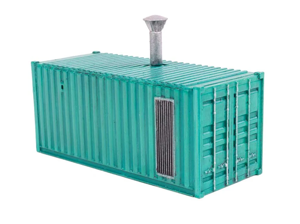 Walthers Cornerstone HO Scale Boiler House Transload Facility Kit – Modern Industrial Steam Building – 933-4182