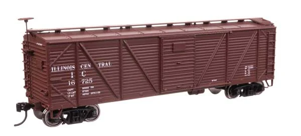 Walthers Mainline HO Illinois Central #16725 40' ARA Single Sheathed Boxcar