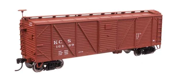 Walthers Mainline HO Kansas City Southern #16469 40' ARA Single Sheathed Boxcar