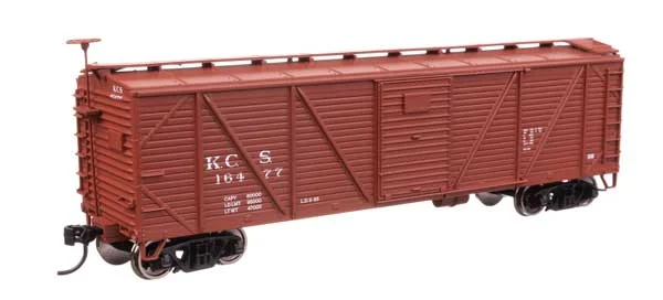 Walthers Mainline HO Kansas City Southern #16477 40' ARA Single Sheathed Boxcar