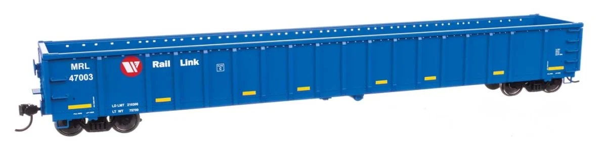 Walthers Mainline HO Montana Rail Link #47003 68' Railgon Gondola | 910-6473