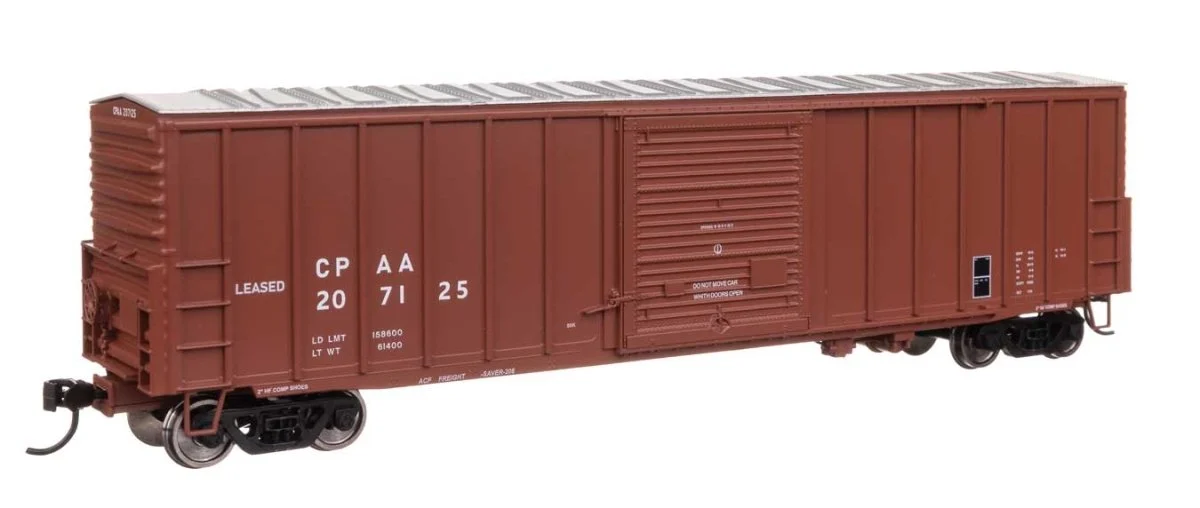 Walthers Mainline HO Scale Canadian Pacific #207125 50' ACF Exterior Post Dreadnaught End Plate B Boxcar