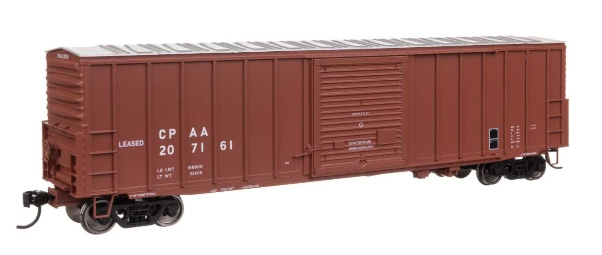 Walthers Mainline HO Scale Canadian Pacific #207161 50' ACF Exterior Post Dreadnaught End Plate B Boxcar
