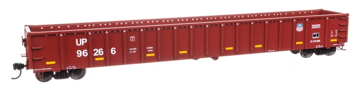 Walthers Mainline HO Union Pacific #96266 68' Railgon Gondola