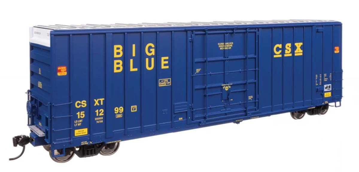 Walthers Proto HO CSX #151299 50' Gunderson Hi-Cube Paper Service Boxcar