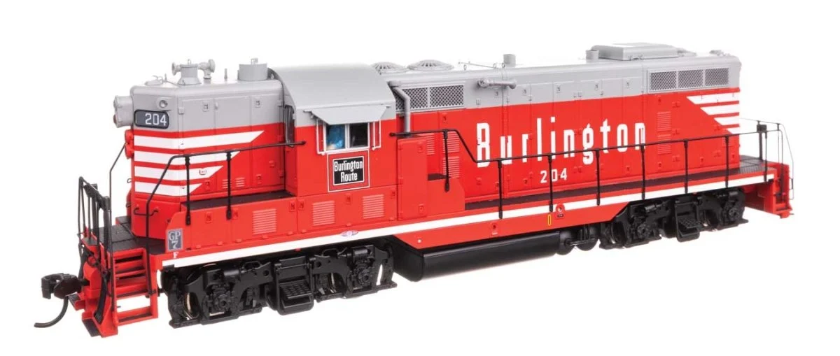 Walthers Proto HO Scale GP7 DCC/Sound Chicago, Burlington & Quincy #204