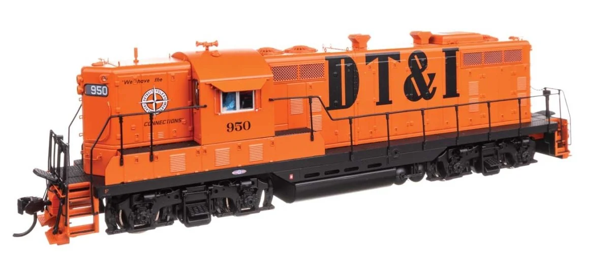 Walthers Proto HO Scale GP7 DCC/Sound Detroit, Toledo & Ironton #950