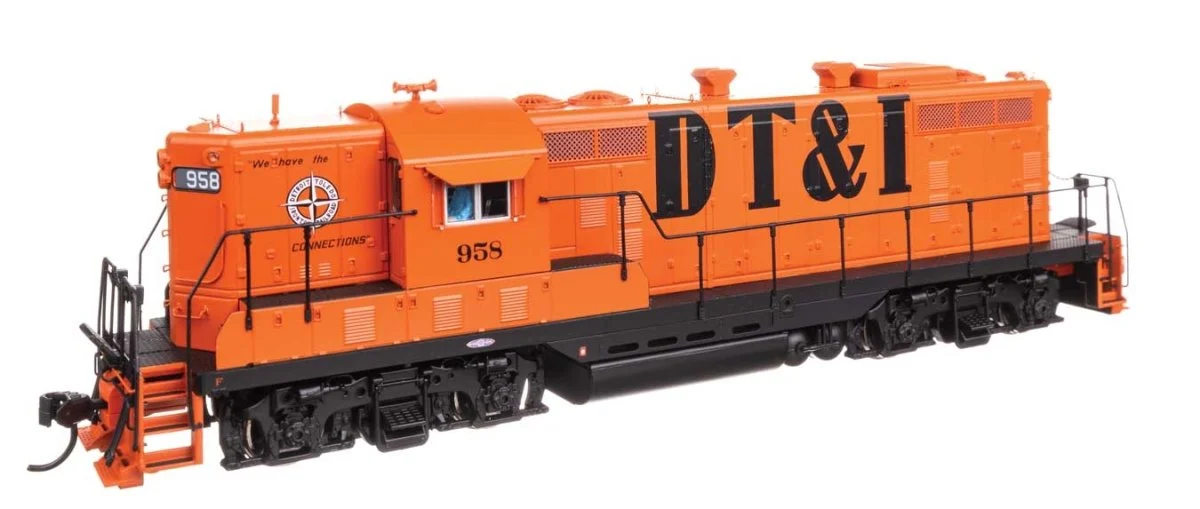 Walthers Proto HO Scale GP7 DCC/Sound Detroit, Toledo & Ironton #958