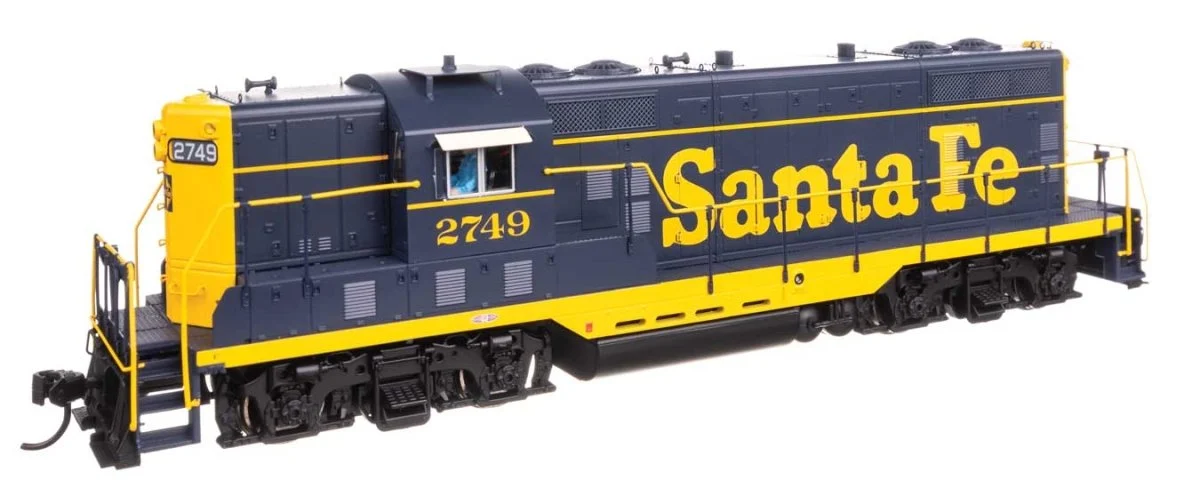 Walthers Proto HO Scale GP7 DCC/Sound Santa Fe #2749