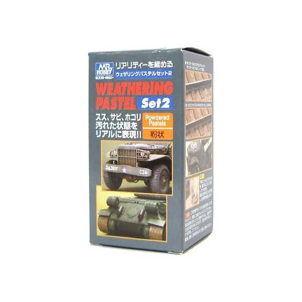 Mr Hobby Mr Weathering Pastel Set #2 - PP102