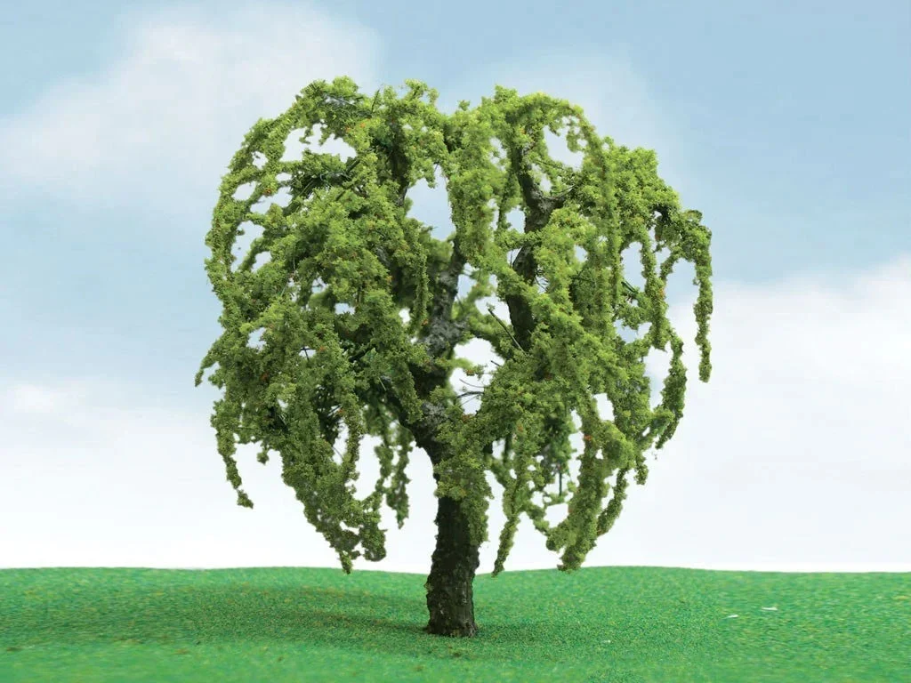 HO Scale JTT - Willow 3" to 3.5" 2/pk - 92302
