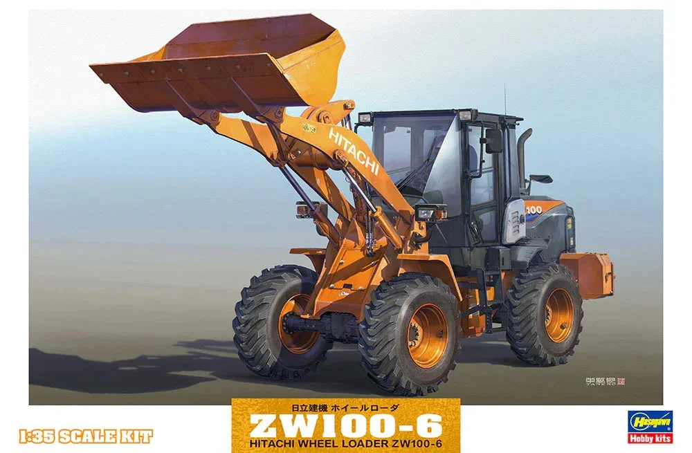1/35 Hasegawa Hitachi Wheel Loader ZW100-6 #66004