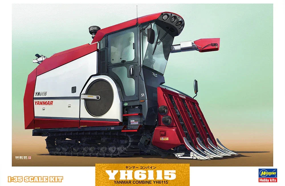 1/35 Hasegawa Yanmar Combine YH6115 - 66007