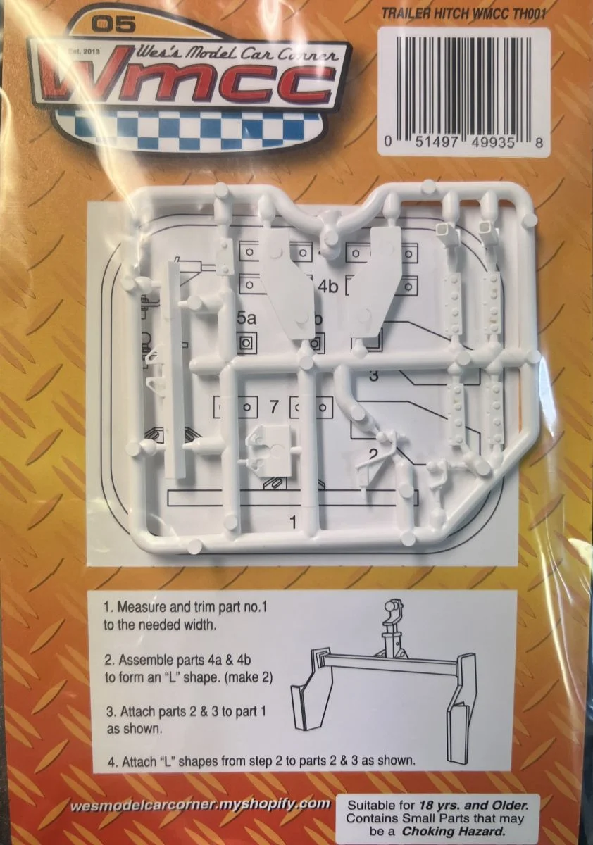 Wmcc 1/25 Trailer Hitch For Pickup Trucks - WMCTH001