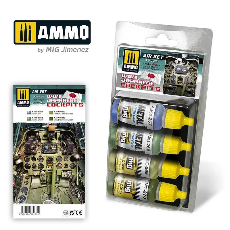 Ammo Mig Wwii Japanese Cockpits - Ammo Mig Jimenez
