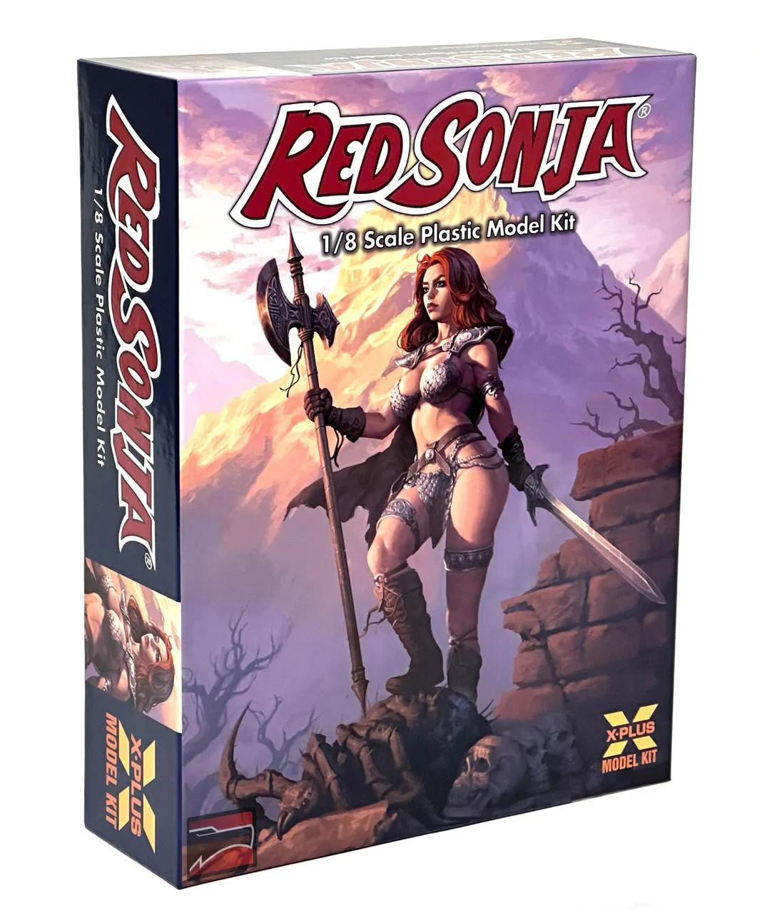 X-Plus 1/8 Plus Red Sonja Plastic Model Kit