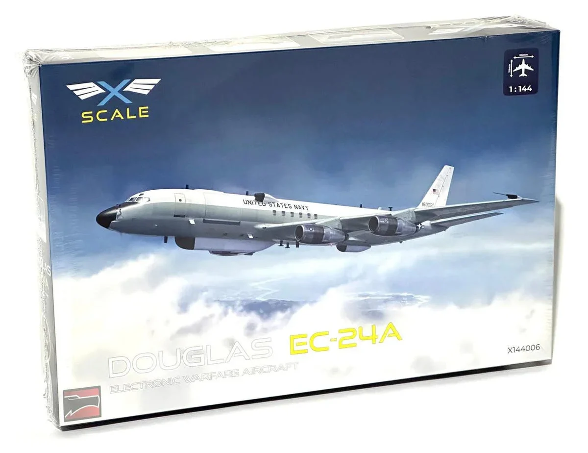 1/144 X-Scale EC-24A Electronic Warfare Aircraft Plastic Model Kit