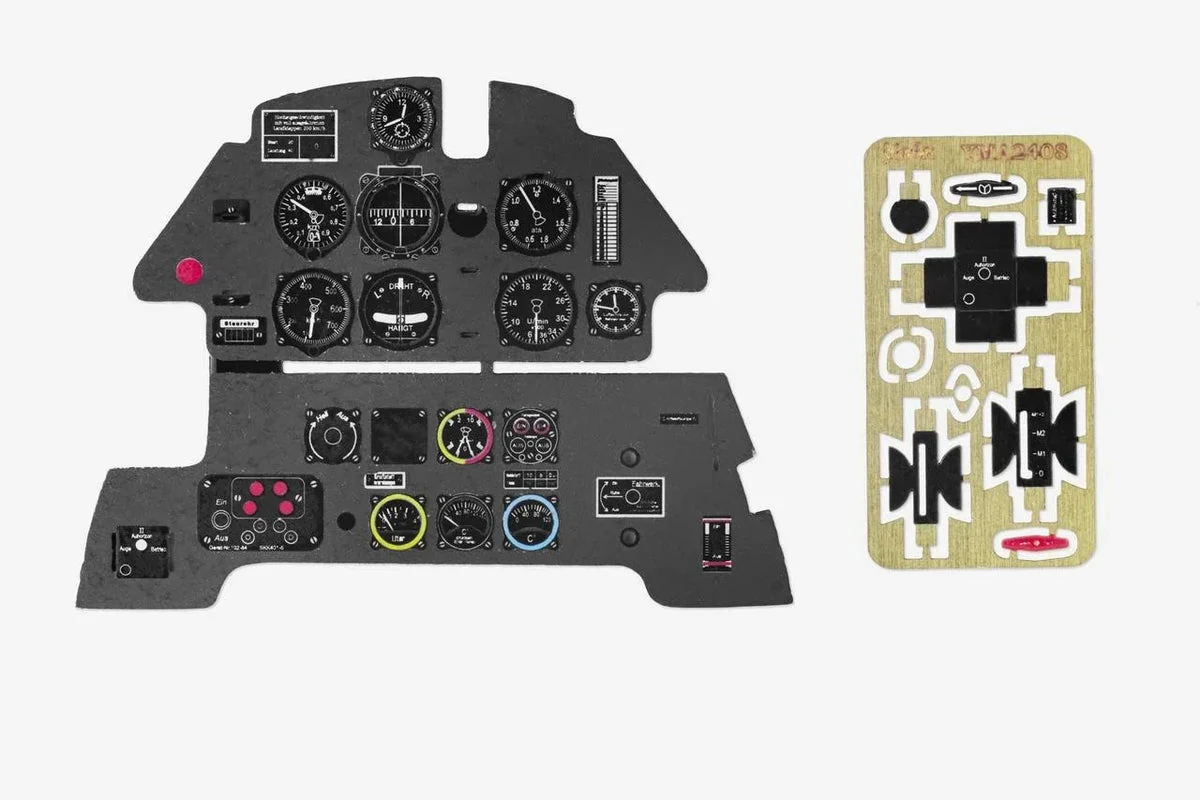 1/24 Yahu Models Me-109E - Instrument Panel