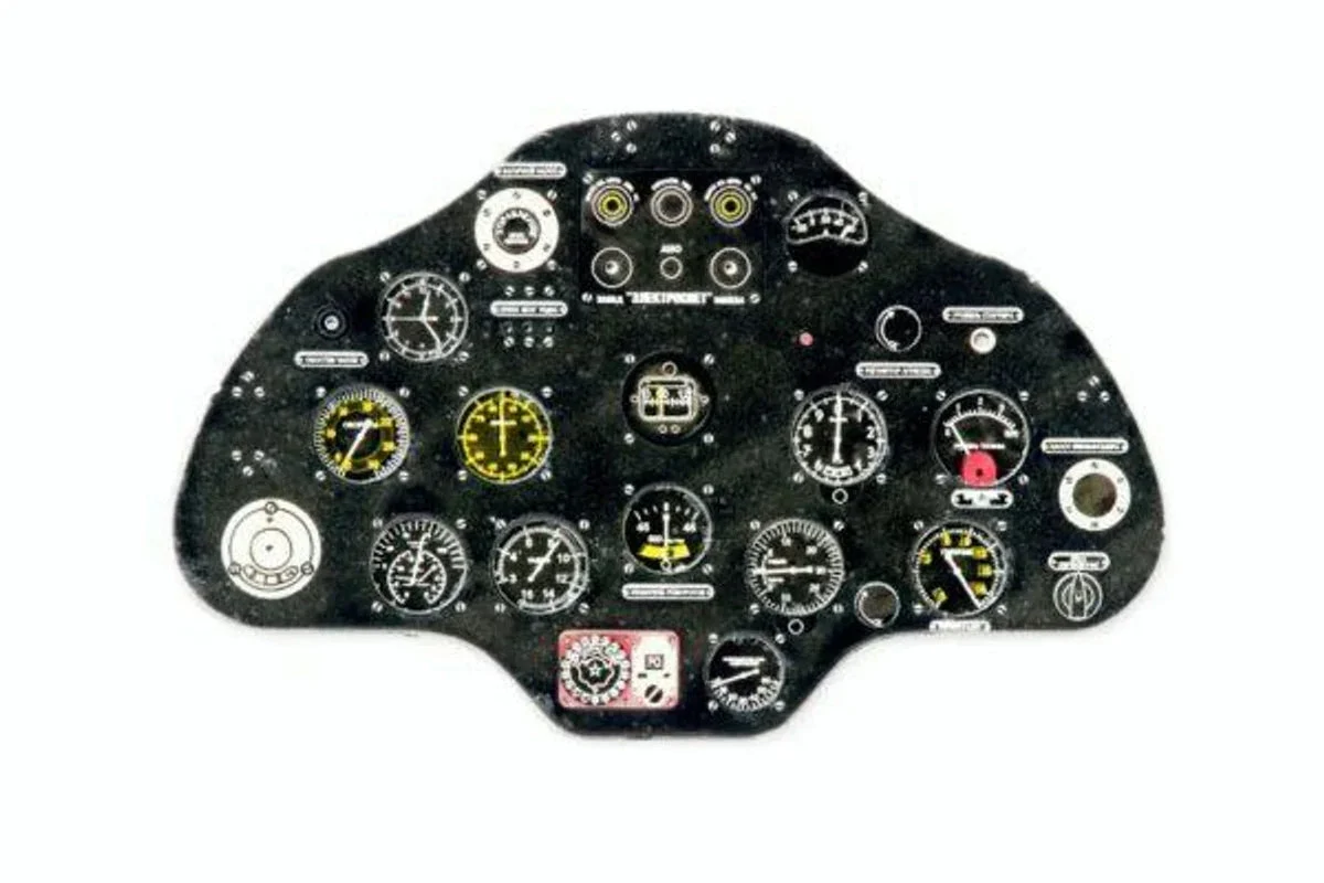1/32 Yahu Models I-16 late - Instrument Panel