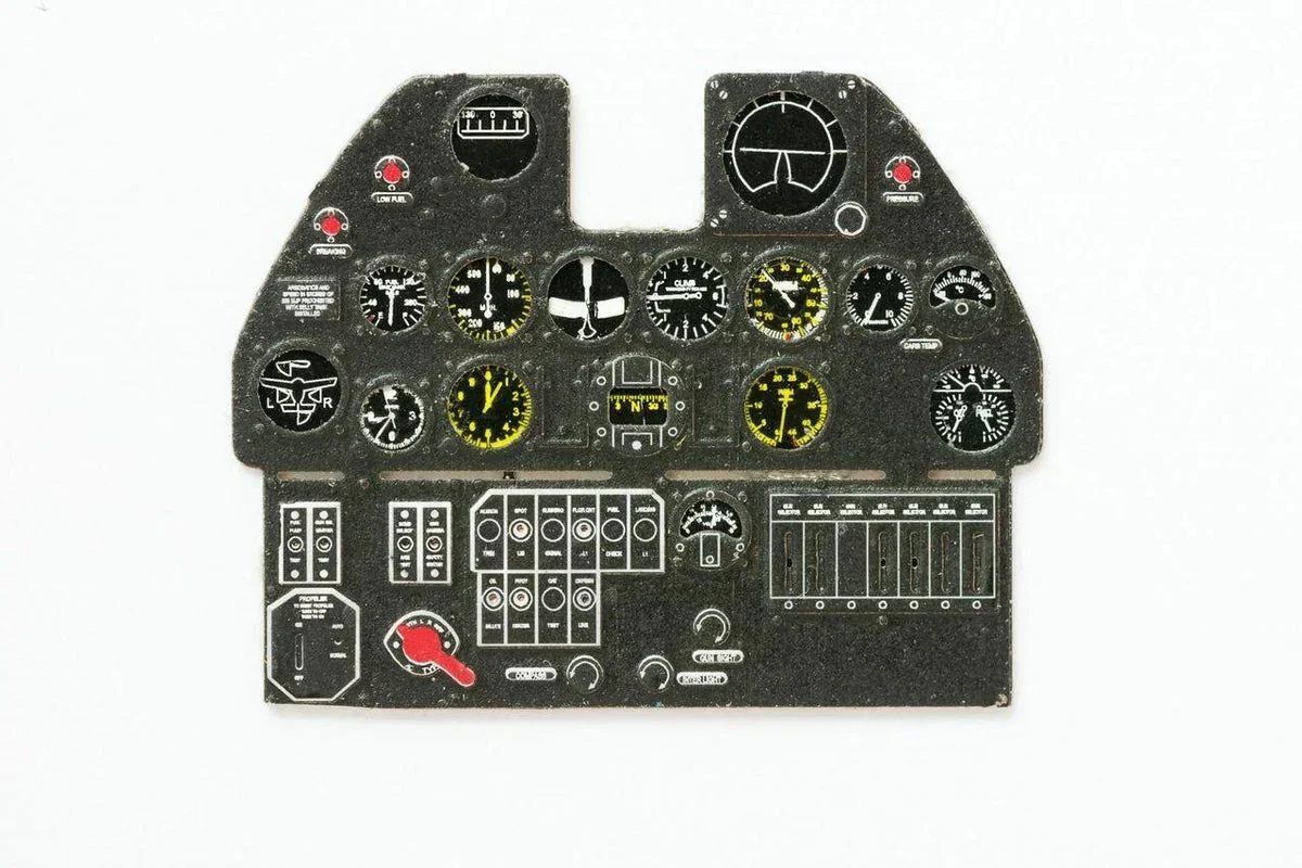 1/32 Yahu Models P-40E - Instrument Panel