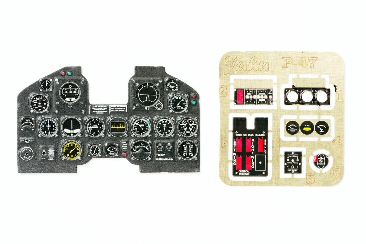 1/32 Yahu Models P-47 Late (TRM) - Instrument Panel