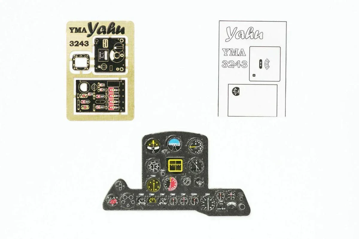 1/32 Yahu Models Ki-84 - Instrument Panel
