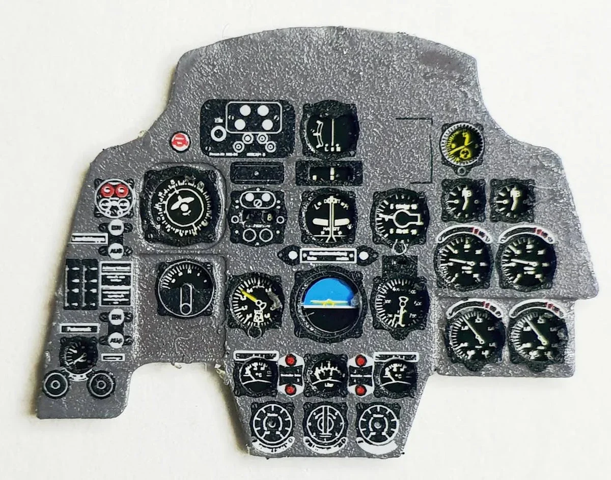 1/48 Yahu Models Me 110 C/D - Instrument Panel