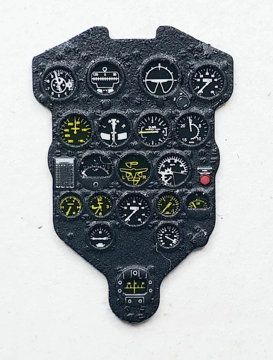 1/48 Yahu Models P-43 Lancer - Instrument Panel