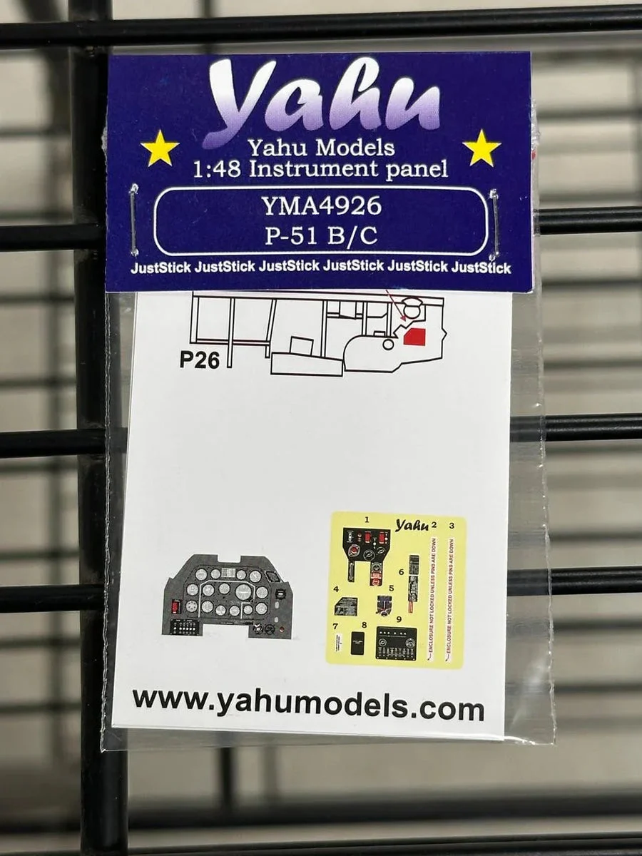 1/48 Yahu Models P-51 Mustang B/C (USAAF) Instrument Panel