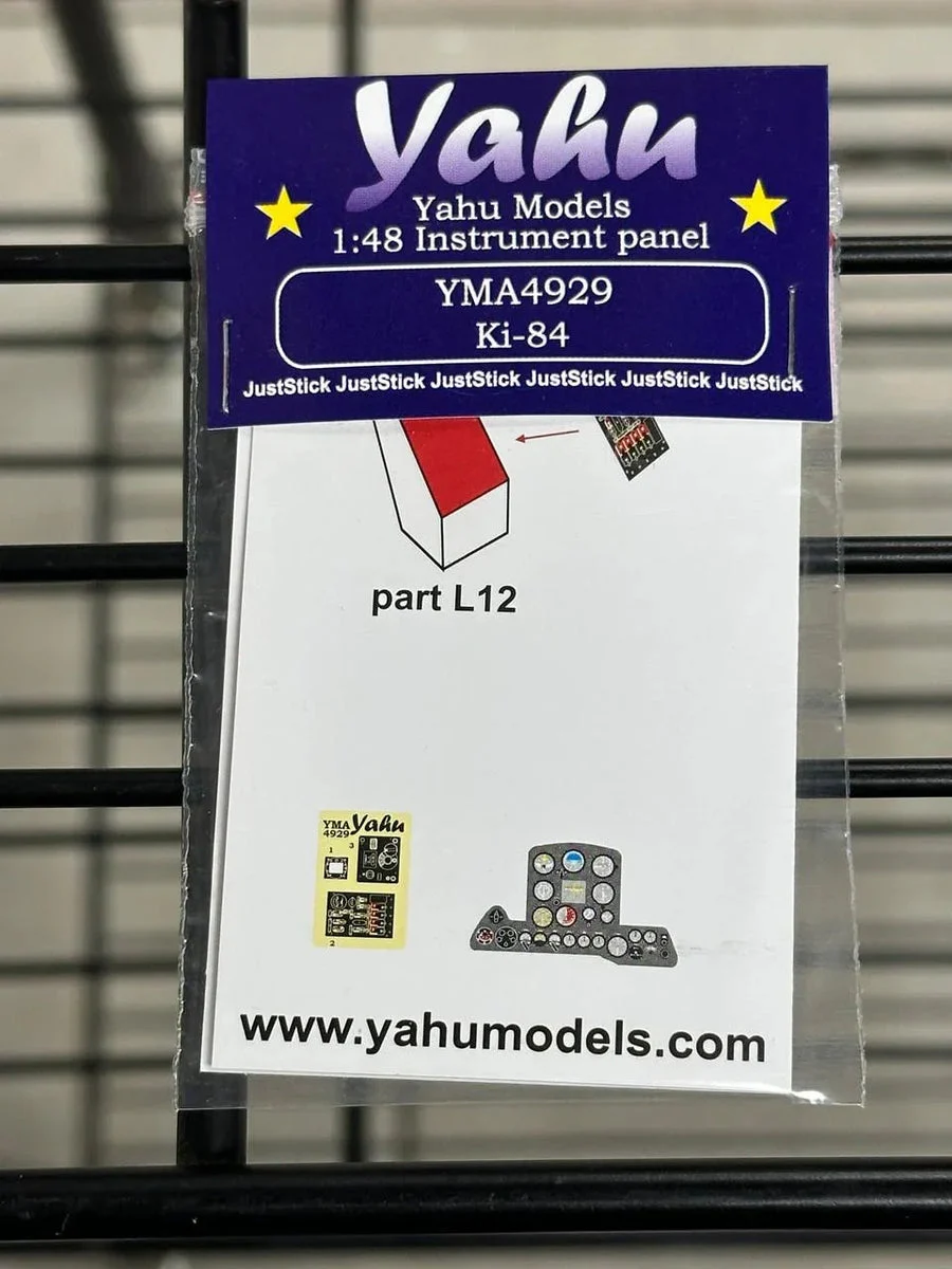1/48 Yahu Models Ki-84 Instrument Panel