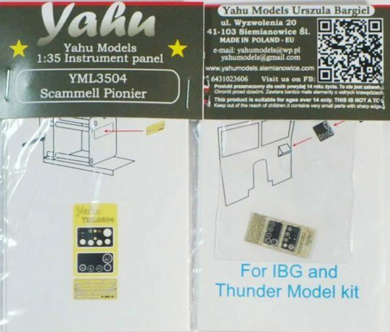 Yahu Models 1/35 Yahu Models Scammell Pioneer Upgrade