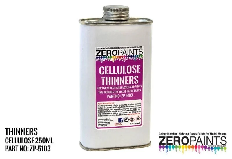 Zero Paint Cellulose Thinners 250ml | ZP-5103