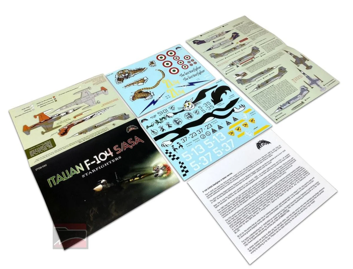 Zotz Decals 1/32 Zotz Decals Italian F-104S / ASA Starfighters