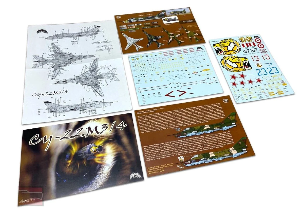 Zotz Decals 1/32 Zotz Decals Su-22 M3/M4 Fitters