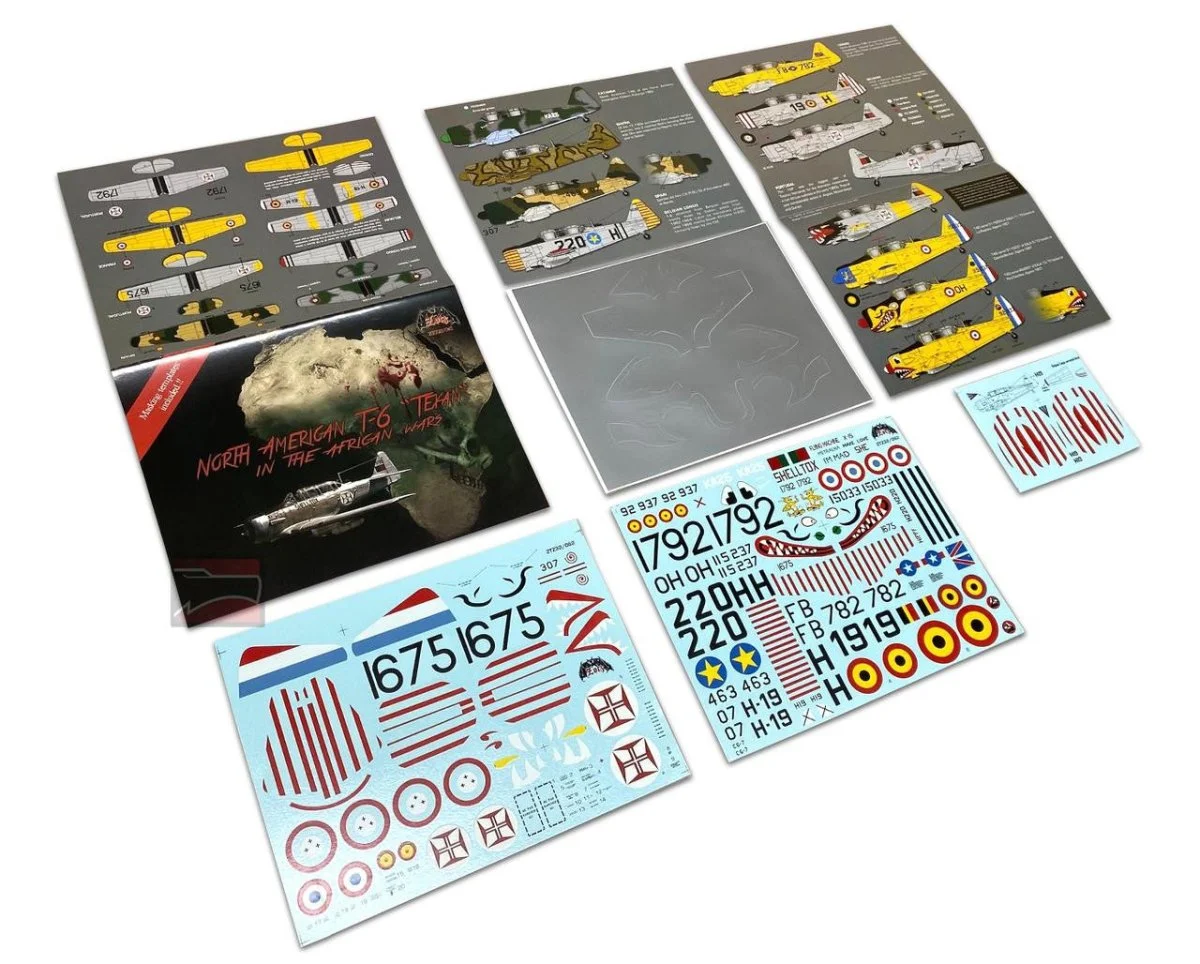 Zotz Decals 1/32 Zotz Decals T-6 Texans in the African Wars