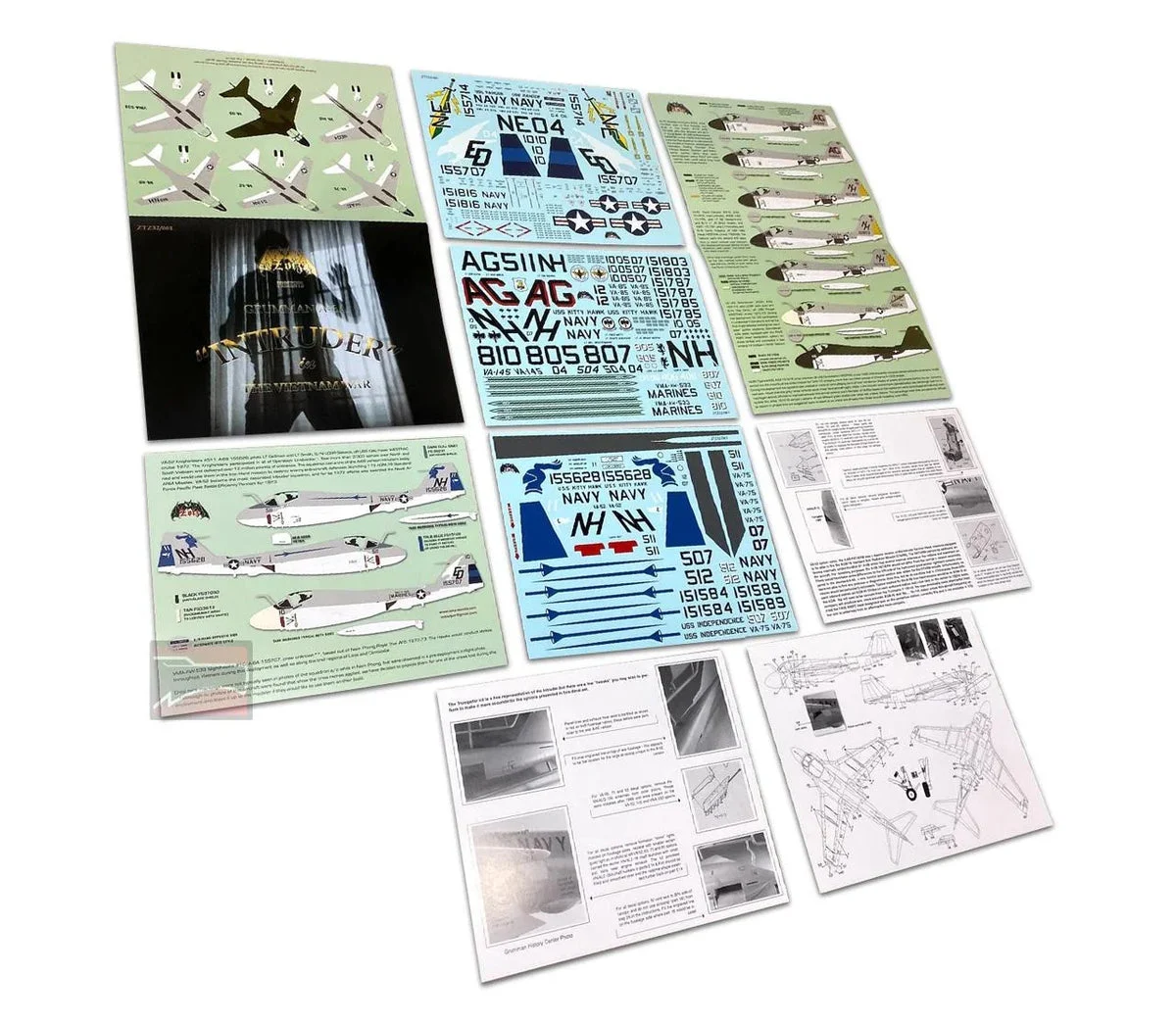 1/32 Zotz Decals Grumman A-6A Intruders in Vietnam